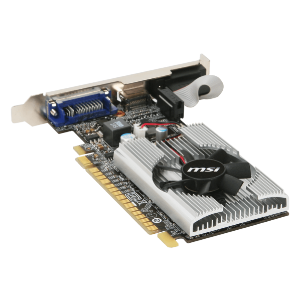 MSI NVIDIA N210 1GB DDR3 HDMI DVI VGA - Imagen 2