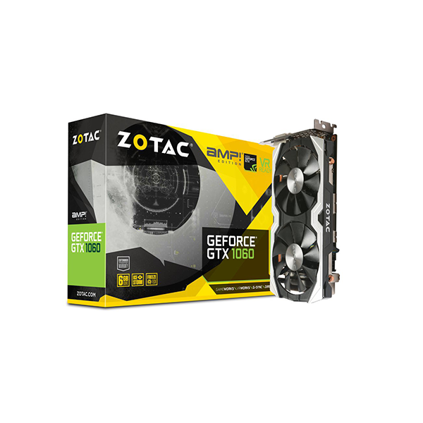 Zotac GTX 1060 Gaming 6GB HDMI/DVI/DP PCIx16 3.0