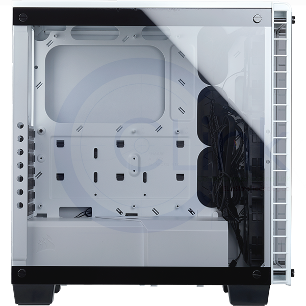 Gabinete Corsair Crystal 460X RGB SP120 Vidrio Templado - Imagen 2