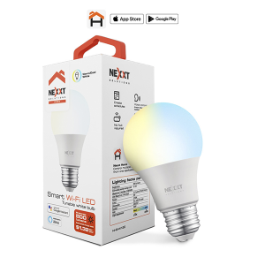 Ampolleta Led inteligente WiFi A19 220V Luz Blanca Cálida