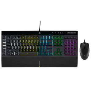 Corsair Kit Teclado K55 RGB y Mouse Katar