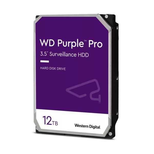 Disco Duro Purple 12TB CCTV 256mb Western Digital