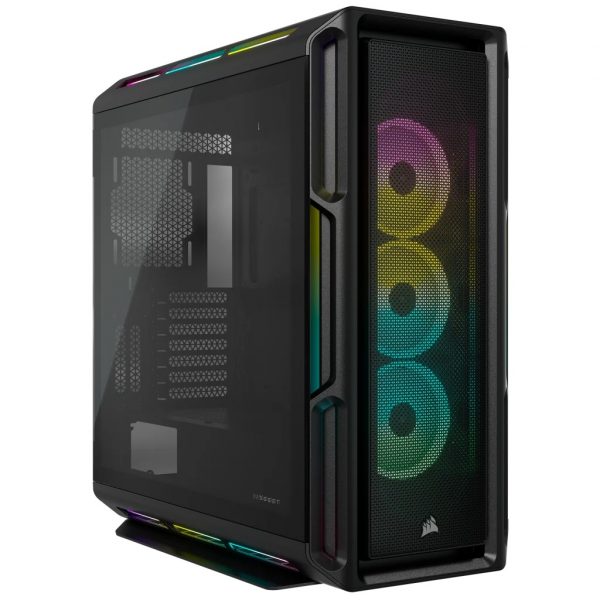 Gabinete Corsair iCUE 5000T RGB TG Black Vidrio Templado