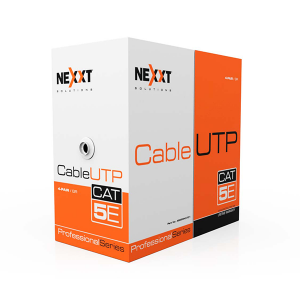 Nexxt CAT5e Cable UTP 4 Pares Gris 100m AB355NXT21
