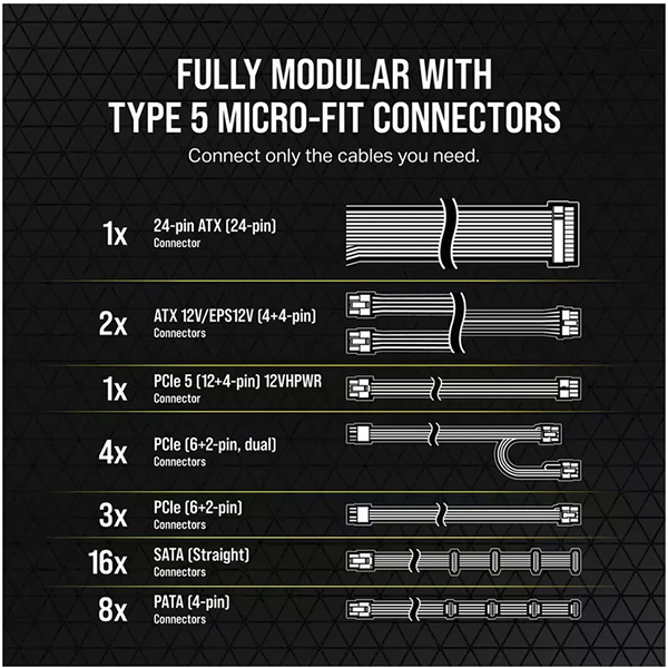 CORSAIR RM1000x SHIFT-1