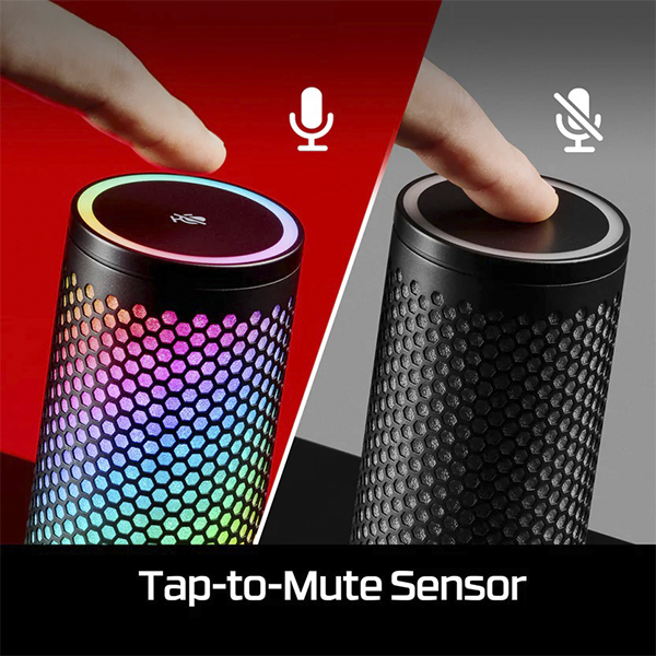 HyperX Micrófono Gamer QuadCast S 2 Black RGB USB - Imagen 2