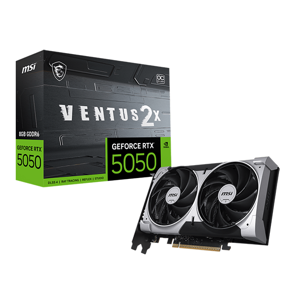 MSI GeForce RTX 5050 8G VENTUS 2X OC