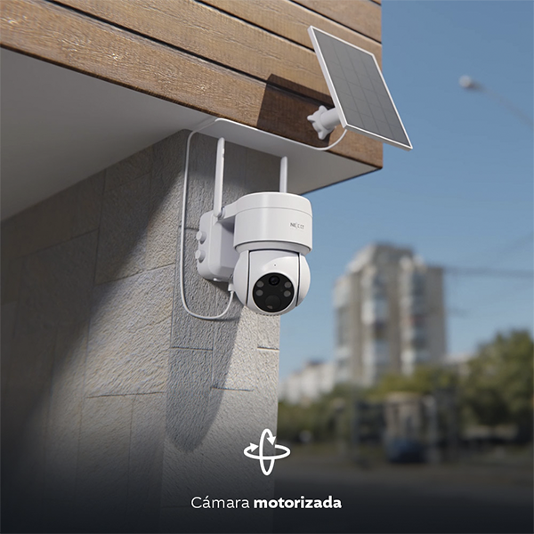 Nexxt Cámara PTZ Exterior 3MP 2K con Panel Solar NHC-OP20S - Imagen 3