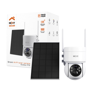 Nexxt Cámara PTZ Exterior 3MP 2K con Panel Solar NHC-OP20S