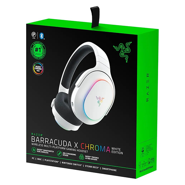 Razer Barracuda X Chroma White Audífono RGB - Imagen 4