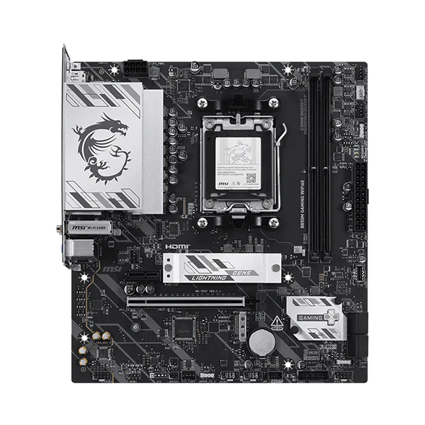 MSI B850M GAMING WIFI6E DDR5 AM5 mATX - Imagen 2